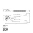 Ver imagem 4 de Alicate Desencapador de Fios Automático 8'' Tramontina Pro