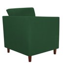Ver imagem 2 de Poltrona Decorativa Isis Verde - Visalar Móveis