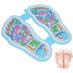 Massageador de Pes Reflexologia Pontos de Pressao Acupuntura Fascite Plantar Acupressao Alivia Dores - 5