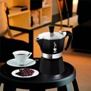 Ver imagem 2 de Cafeteira Moka Espresso 6 Xícaras 270ml Bialetti Preta