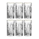 Ver imagem 2 de Jogo de 6 Copos Altos Forest em Cristal Ecológico com Borda Dourada 390 Ml - L'hermitage