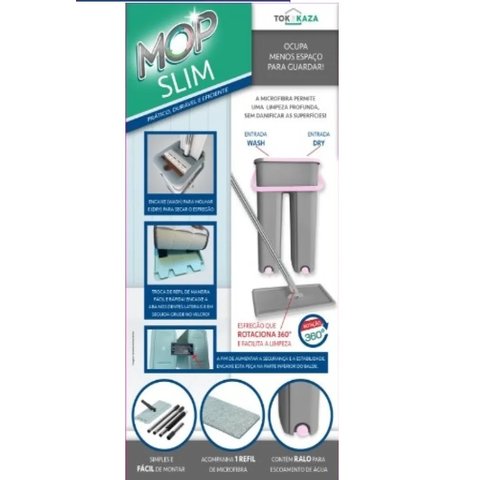 Balde Mop Com Refil Tk3628sk