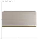 Ver imagem 2 de Armário Aéreo MDF 1 Porta Basculante 80cm Proença Bege/Nogueira/Nude Prime