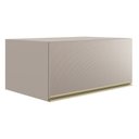 Ver imagem 5 de Armário Aéreo MDF 1 Porta Basculante 80cm Proença Bege/Nogueira/Nude Prime