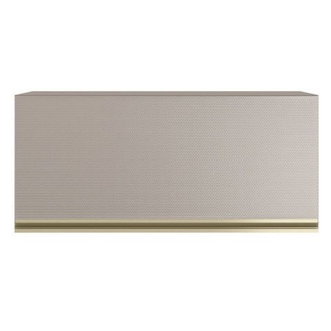 Armário Aéreo MDF 1 Porta Basculante 80cm Proença Bege/Nogueira/Nude Prime
