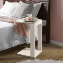 Ver imagem 5 de Mesa Namur Móvel Suporte Lateral Off White Para Computador