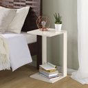 Ver imagem 7 de Mesa Namur Móvel Suporte Lateral Off White Para Computador