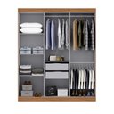 Ver imagem 6 de Guarda Roupa Casal MDP 6 Portas 2 Gavetas Slim