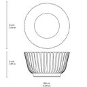 Ver imagem 2 de Jogo 6 Ramequins 170ml Cerâmica Artesanal Porto Brasil Greenery Molheira Sushi Restaurante