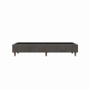Ver imagem 4 de Base Cama Box Casal 1,38x1,88 Mts Cecilia Vilajo: Suede Crush Cacau