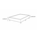 Ver imagem 7 de Base Cama Box Casal 1,38x1,88 Mts Cecilia Vilajo: Suede Crush Cacau
