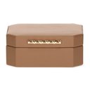 Ver imagem 1 de Caixa em Mdf com Revestimento Sintético Veludo Interno Mart:marrom