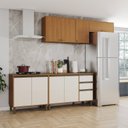 Ver imagem 1 de Cozinha Modulada Compacta 5 Peças com Balcão Pia com Tampo Venaly