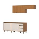Ver imagem 3 de Cozinha Modulada Compacta 5 Peças com Balcão Pia com Tampo Venaly