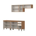 Ver imagem 5 de Cozinha Modulada Compacta 5 Peças com Balcão Pia com Tampo Venaly