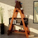 Ver imagem 1 de Estante Escada Madeira Maciça Decor Suze