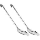 Ver imagem 1 de Kit 2 Colheres de Arroz Grande 47cm Inox Profissional Cozinha Restaurante Servir Buffet Weck