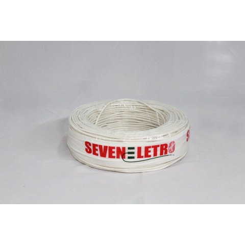 Fios Elétricos Antichamas Flexível 1,5 Mm-100 Metros Branco