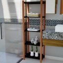 Ver imagem 3 de Estante Multiuso Madeira Maciça 5 Prateleiras Isadora