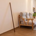 Ver imagem 3 de Luminária Decorativa de Piso Madeira Maciça Nogueira Americana