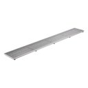 Ver imagem 1 de Ralo de Piso Alumínio Anodizado Ralo Linear 10x100 Grelha