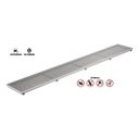 Ver imagem 5 de Ralo de Piso Alumínio Anodizado Ralo Linear 10x100 Grelha