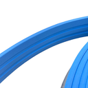 Ver imagem 2 de Moldura Guarnição Rodameio Eva Autocolante Marte 7cmx5mm 10 Metros - Azul