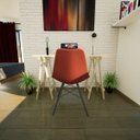 Ver imagem 5 de Escrivaninha Mesa Escritório Cavalete Madeira Macica Ms Colors