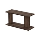 Ver imagem 1 de Mesa de Apoio Livn Nogal 30x25x65cm para Sala e Quarto