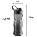 Ver imagem 4 de Squeeze Sport Garrafa Esportiva Academia 500ml