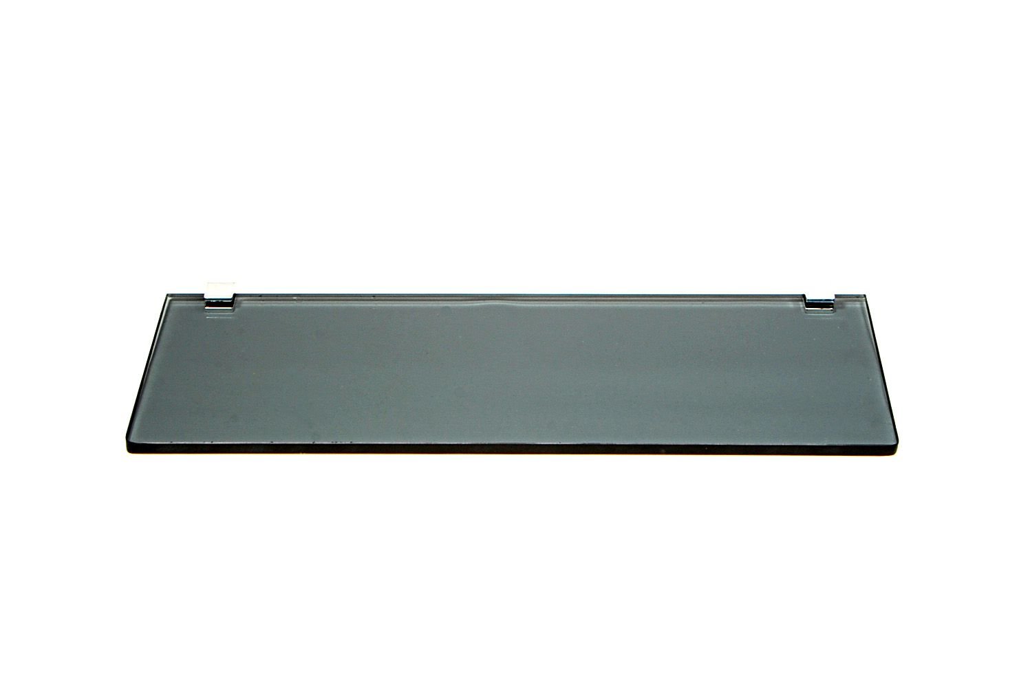 Porta Shampoo Reto em Vidro Fumê Lapidado - Aquabox - 40cmx14cmx8mm - 1