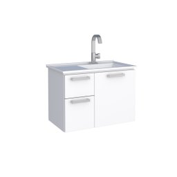 Gabinete para Banheiro em Aço 2 Gavetas Kiwi Branco - Cozimax - 1