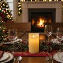 Ver imagem 4 de Vela Decorativa Led 12,5cm a Pilha – Efeito Chama Realista