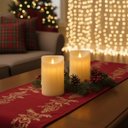 Ver imagem 1 de Vela Decorativa Led 12,5cm a Pilha – Efeito Chama Realista