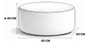 Ver mais imagens de Sofá e Puff Orgânico Virginia 300cm Corino Modena: Wisk