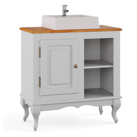 Balcão Lavabo 0,80m com Cuba - 3051