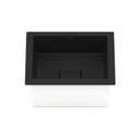 Ver imagem 2 de Cuba Sobrepor e Embutir sem Mesa Terra T13 Preto/Matte Black Roca