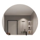 Ver imagem 2 de Espelho 90x60 Cm Meia Lua Lapidado com Led 3000k P/ Sala Led Quente 3.000k