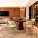 Ver imagem 2 de Kit 2 Cadeiras de Jantar Nicole Homenow Madeira Cor:bege Natural