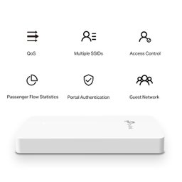 Access Point de Parede Omada Gigabit Mu-mimo Wireless Ac1200 Eap235-wall Smb - 3