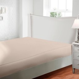 Jogo de Cama Casal 4 Peças Jolitex Ternille 300 Fios - Toque de Seda - Bege - 2