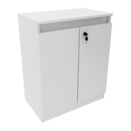 Balcão Escritório com Chave Multimóveis Cr25046 Branco - 5