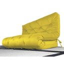 Ver imagem 2 de Colchão Futon Casal Dobrável Sofa Cama Amarelo Acquablock
