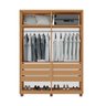 Guarda-roupas Reflecta 100% Mdf Tuboarte 4 Portas 6 Gavetas C/ Kit de Espelhos e Pés - 3