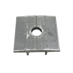 Kit 10 Unidades de Fixador Intermediário para Painel Solar Grampo Aluminio e Parafuso Allen Marte - 3