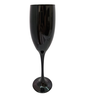 Taça Vidro Preta Champanhe 190 Ml Nadir - 1