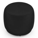 Ver imagem 6 de Conjunto 02 Puffs Decorativos Orgânicos Molly Veludo Preto - Desk Design