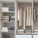 Ver imagem 6 de Guarda-roupa 8 Portas 4 Gavetas com Espelho e com Pé Andara Soft