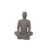 Escultura decorativa pernas cruzadas em cimento 20 cm - 1