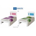 Ver imagem 3 de Cama Solteiro Lívia Cores Flex Quarto Branco/Lilas